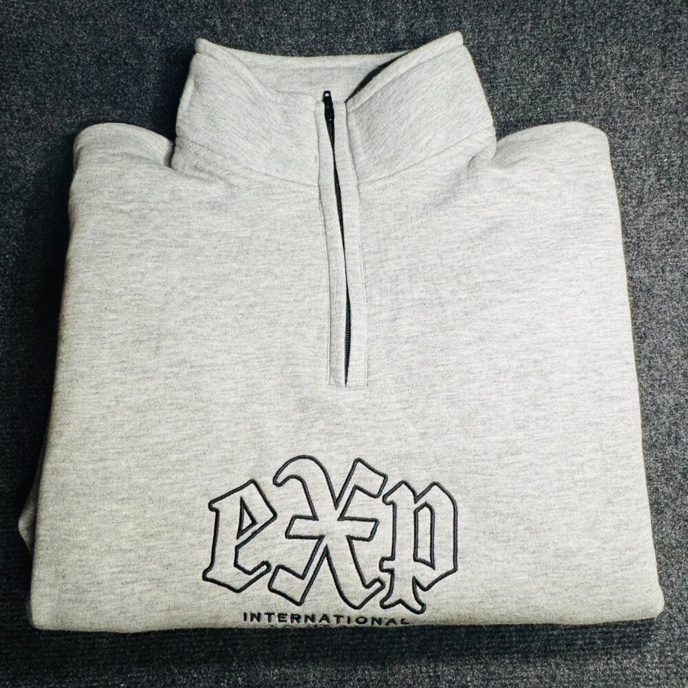 Erased Project Skate-wear Quarter Zip w/ Pockets (Limited Release RARE) (NWOT)